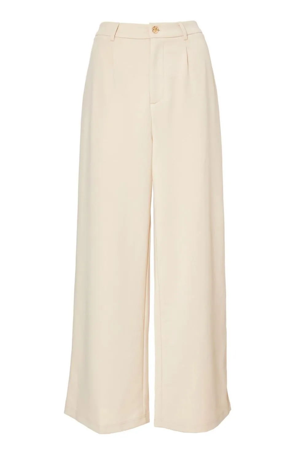 Stone Wide Leg Trousers