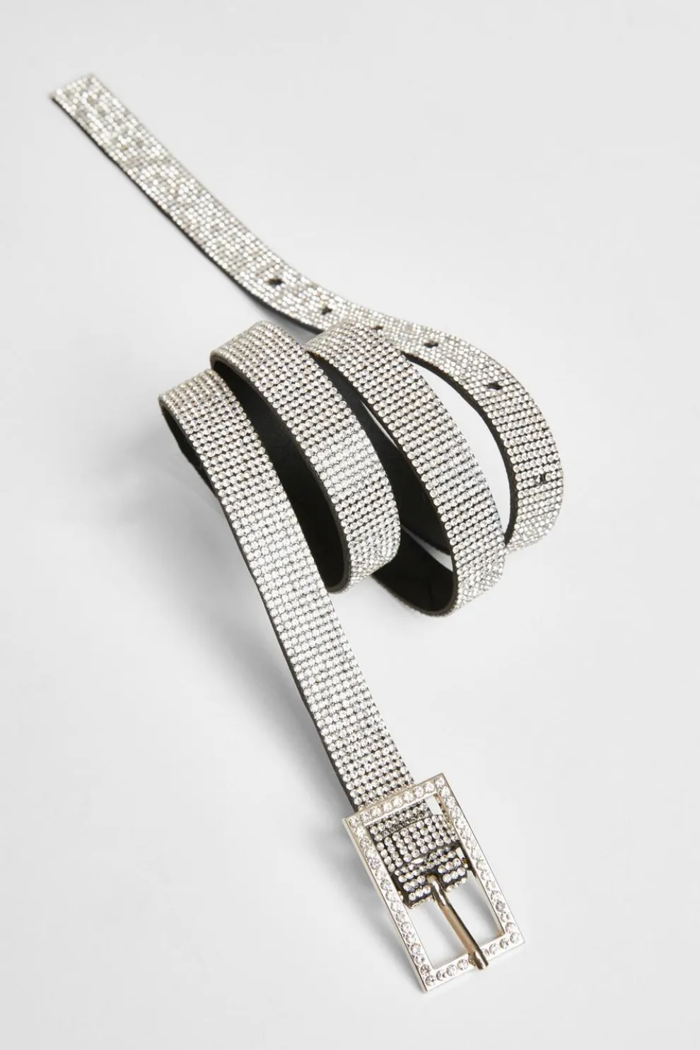 Thin Diamante Belt
