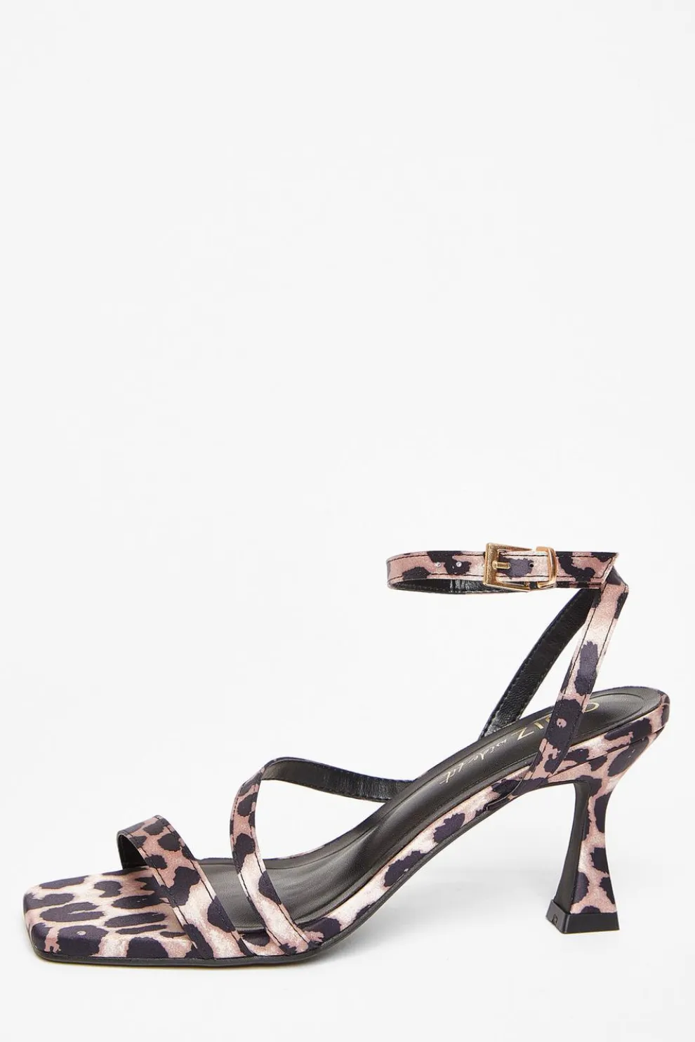 Wide Fit Leopard Print Sandal