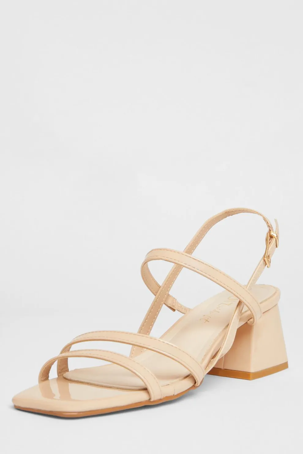 Wide Fit Nude Slingback Sandal